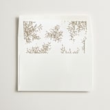 "Reflection" - Slip-In Envelope Liners in Sand by Leah Bisch - Liner in white envelope