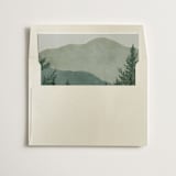"The Forest" - Slip-In Envelope Liners in Jade by Elly - Liner in envelope