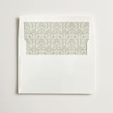 "Century" - Slip-In Envelope Liners in Sage by Jen Owens - Liner in white envelope