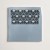 "Deco pattern" - Slip-In Envelope Liners in Cote d'azur by Ana de Sousa - Liner in envelope
