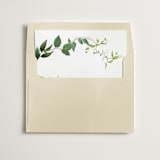 "Greenery" - Slip-In Envelope Liners in Fern by Susan Moyal - Liner in envelope