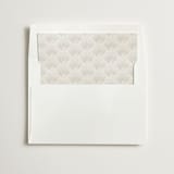 "Simple Seashell" - Slip-In Envelope Liners in Sand by Hannah Bowman - Liner in envelope