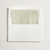 "Garden Gate" - Slip-In Envelope Liners in Leaf by Kristie Kern - Liner in white envelope