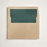 "Green Liner" - Slip-In Envelope Liners in Pine by Minted - Liner in envelope