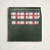 "Deconstructed Plaid" - Slip-In Envelope Liners in Holly by Kacey Kendrick Wagner - Liner in envelope