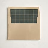 "Christmas Classic" - Slip-In Envelope Liners in Deep Moss by Design Lotus - Liner in envelope
