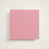 "CandyCane Frame" - Slip-In Envelope Liners in Candy Cane by Ilene Guy - Full Liner