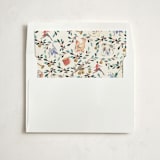 "12 days of christmas" - Slip-In Envelope Liners in Holly Berry by Sarah Knight - Liner in white envelope