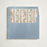 "Highlands" - Slip-In Envelope Liners in Cornflower by Sarah Knight - Liner in envelope