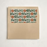 "Citrus Frame" - Slip-In Envelope Liners in Hazelnut by Katharine Watson - Liner in envelope