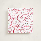 "Exaggerated Merry and Bright" - Slip-In Envelope Liners in Holly by Ampersand Design Studio - Full Liner