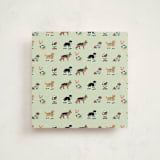 "Holiday Dogs" - Slip-In Envelope Liners in Sage by tara berg - Full Liner