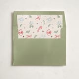 "Festive doodles" - Slip-In Envelope Liners in Pudding by Cass Loh - Liner in envelope