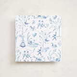 "12 Days of Christmas Toile" - Slip-In Envelope Liners in Ice by Teju Reval - Full Liner