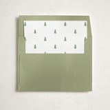 "Tiny Little Tree" - Slip-In Envelope Liners in Winterfrost by Everett Paper Goods - Liner in envelope