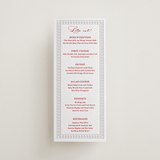 "simply happy" - Letterpress Menus in Ruby by Deborah Chou - Front