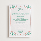 "Sketch" - Letterpress Menus in Sketch by Elly - Front