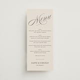 "Mirin" - Menus in Linen by Kate Ahn - Front