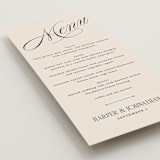 "Mirin" - Menus in Linen by Kate Ahn - Detail