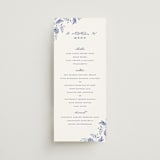 "Daisy Toile" - Menus in Willow by Susan Zinader - Front