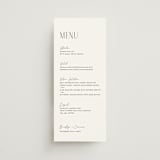 "Arabilla Overlap" - Menus in Silk by Kelly Schmidt - Front