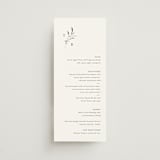 "Gentle Whisper" - Menus in Cotton by Jennifer Postorino - Front