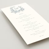 "Wreath In Bloom" - Menus in Lake by Leah Bisch - Detail