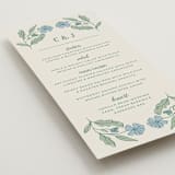 "Botanical" - Menus in Garden by Kelly Watkins - Detail