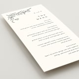 "Floral Cascade" - Menus in Alpine by Pixel and Hank - Detail