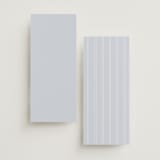 "East Coast Lighthouse" - Menus in Snow by Becky Nimoy - Back of Card Options