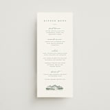 "Mountain Ridge" - Menus in Pine by Amy Kross - Front