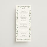 "Hydrangea Vine" - Menus in Coastal by Susan Moyal - Front
