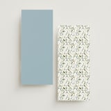 "Hydrangea Vine" - Menus in Coastal by Susan Moyal - Back of Card Options