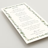 "Hydrangea Vine" - Menus in Coastal by Susan Moyal - Detail