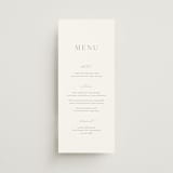 "Victoria" - Menus in Clover by Kelly Schmidt - Front