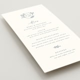 "Close to my Heart" - Menus in Twilight Whisper by Design Lotus - Detail
