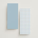 "Bow Frame" - Menus in Lagoon by Leah Bisch - Back of Card Options