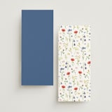 "Wildflower Romance" - Menus in Ivory by frau brandt - Back of Card Options