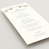 "Wildflower Romance" - Menus in Ivory by frau brandt - Detail