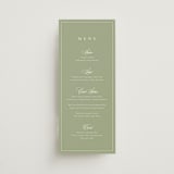 "Greenwood" - Menus in Garden by Kelly Schmidt - Front