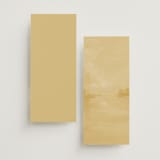 "Silhouette" - Menus in Sunrise by Lindsay Megahed - Back of Card Options