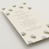 "Blockprint" - Menus in Almond by Olivia Kanaley Inman - Detail