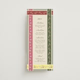 "whimsey floral" - Menus in English Garden by Phrosné Barwood - Front