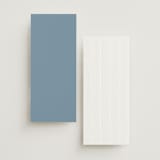 "Leighton" - Menus in Lakeshore Blue by Jennifer Postorino - Back of Card Options