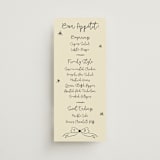 "Modern Love" - Menus in Champagne by Helena Vitto - Front