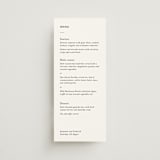 "Editorial" - Menus in Paper by Bethan - Front