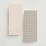 "Ayumi" - Menus in Ivory by Melanie Kosuge - Back of Card Options