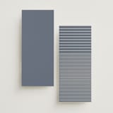 "Ritzy" - Menus in French Blue by Nicoletta Savod - Back of Card Options