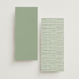 "Eternal Grace" - Menus in Leaf by Sherley Ferreira - Back of Card Options