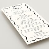 "quirky fun" - Menus in Tuxedo by Cass Loh - Detail